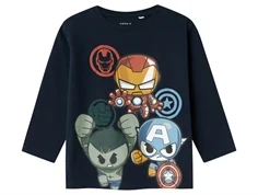 Name It dark sapphire Marvel bluse